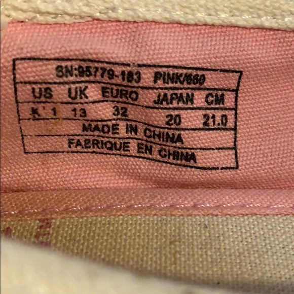 Girls Sugar Floral Wedge Shoe Size : 1 - Picture 4 of 5